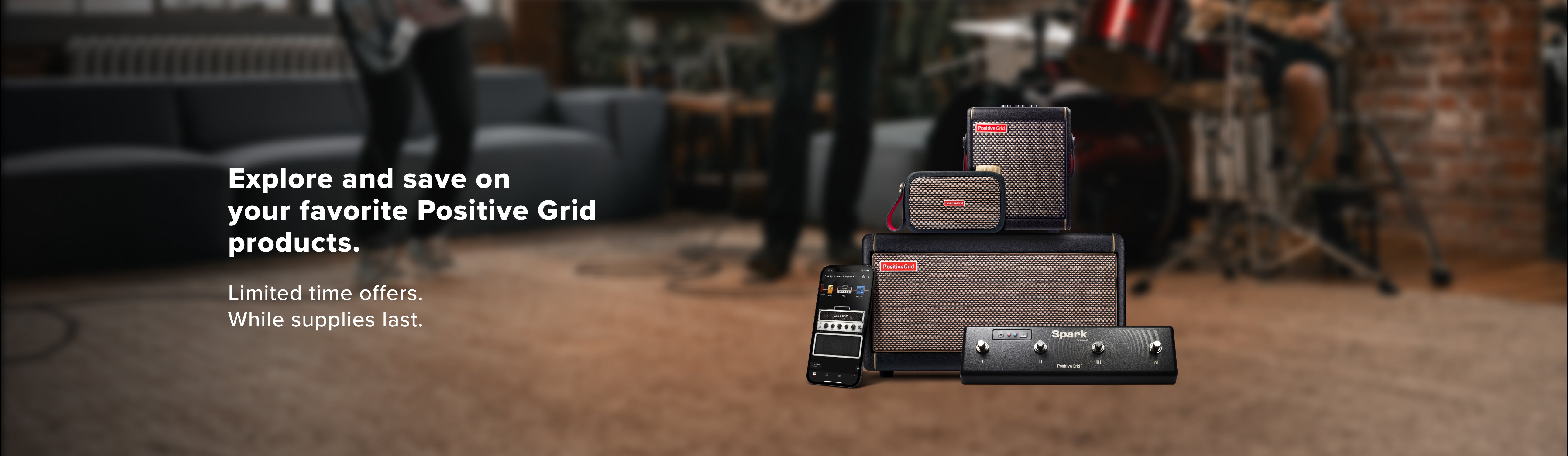 WERJIA Hard Carrying Case Compatible with Positive Grid Spark GO 5W  Ultra-Portable Smart Guitar Amp : : Musical Instruments & DJ