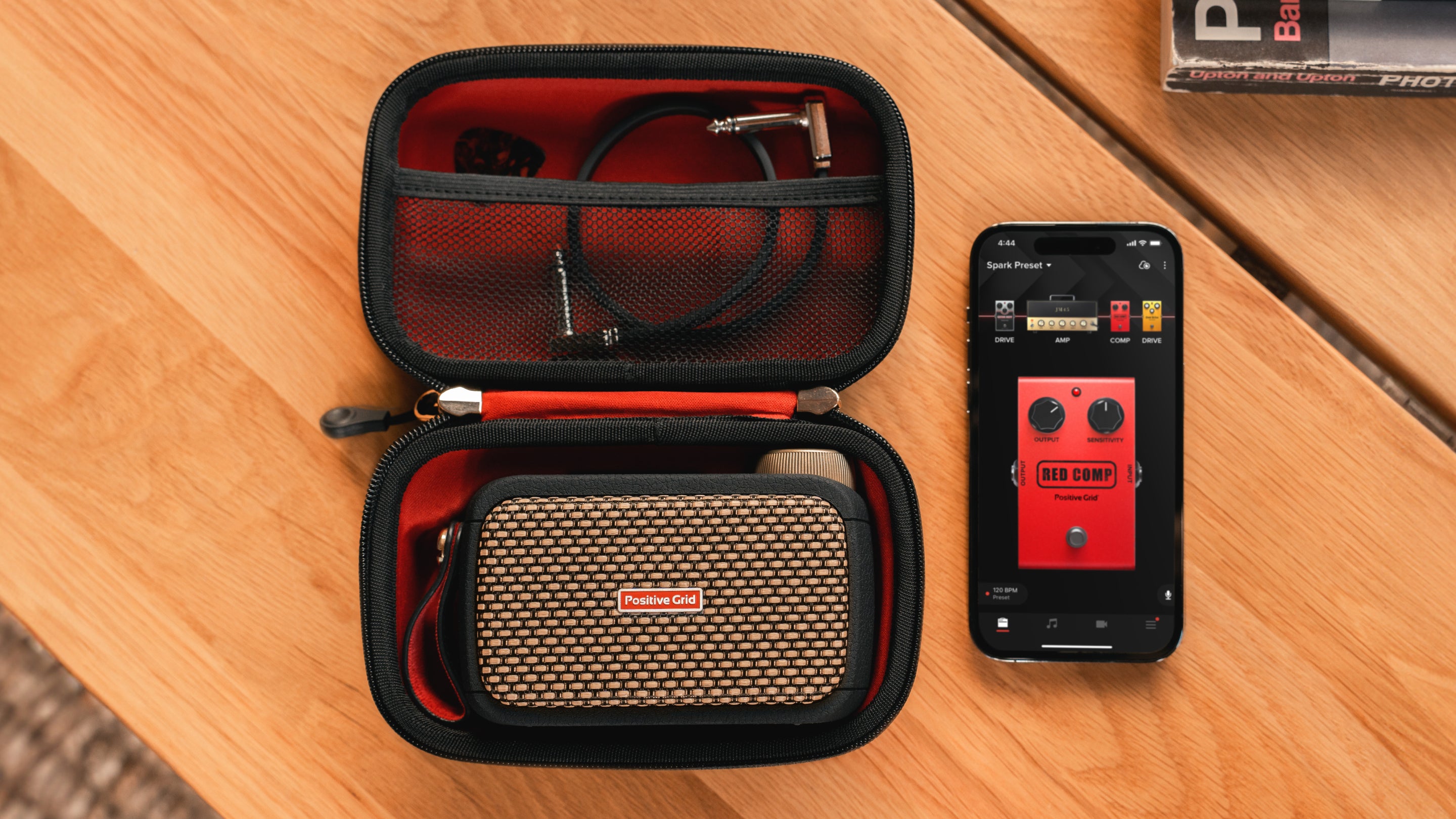 WERJIA Hard Carrying Case Compatible with Positive Grid Spark GO 5W  Ultra-Portable Smart Guitar Amp : : Musical Instruments & DJ