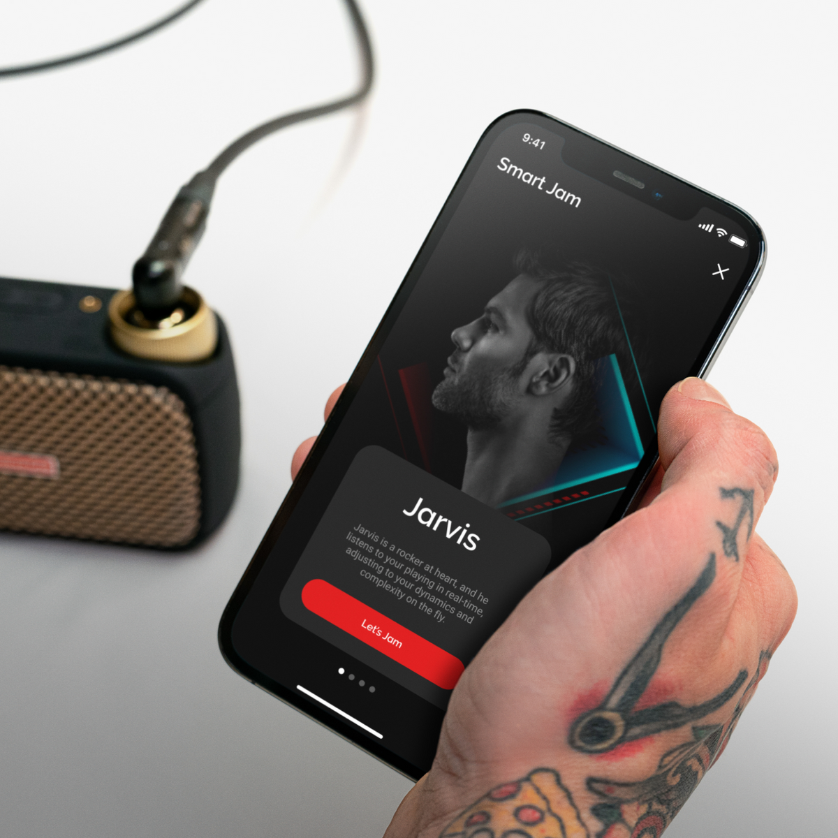 Gift the Spark GO mini smart guitar amp and Bluetooth speaker at